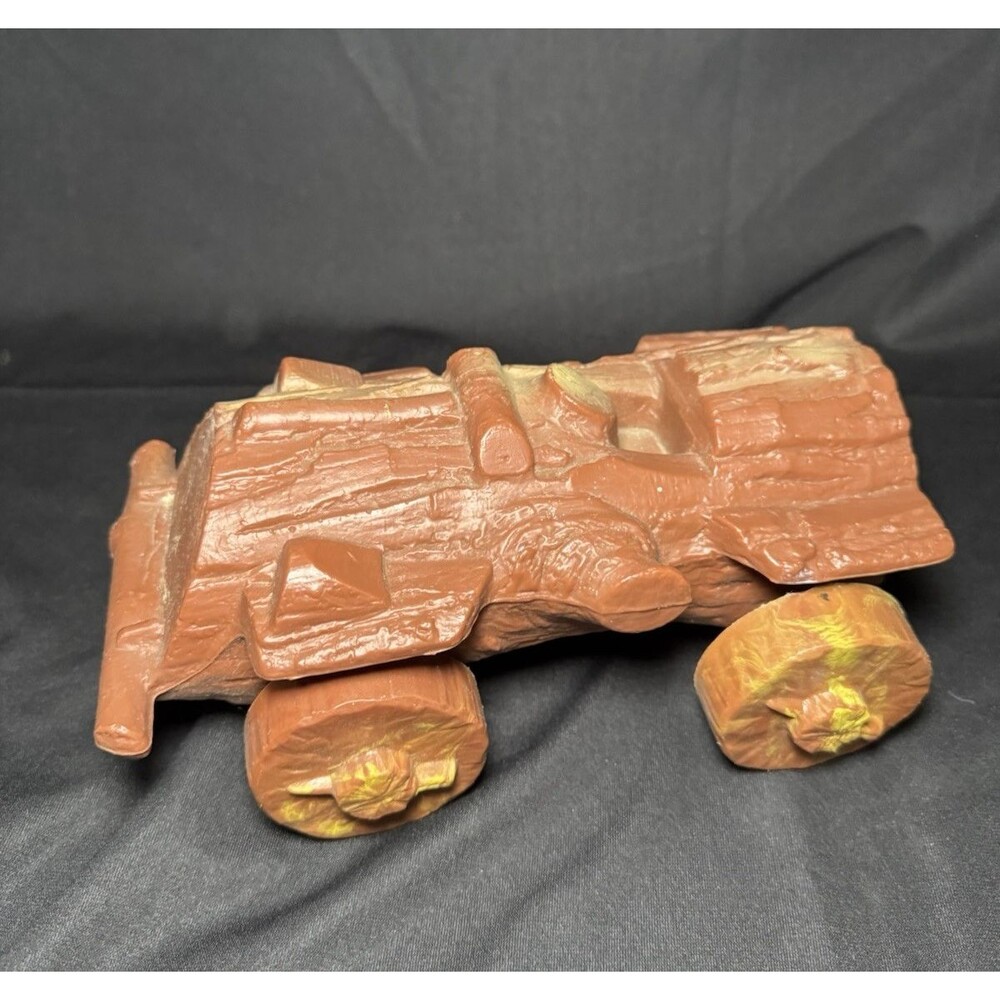 Vintage 1960s Irwin Wishnik Troll Plastic Log Car from Uneeda Doll Co.